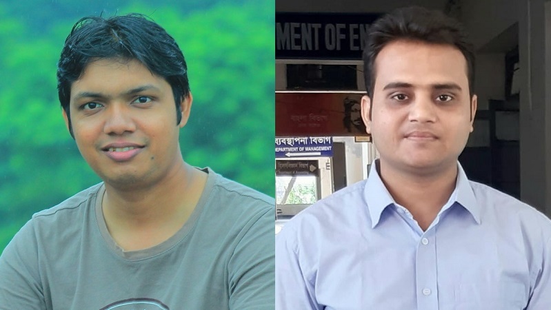 ঢাকা কলেজ সাংবাদিক সমিতির সভাপতি আনাস- সম্পাদক হাকিম