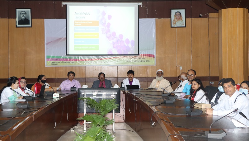 বিএসএমএমইউতে বিশ্ব ব্লাড ক্যান্সার দিবস পালিত