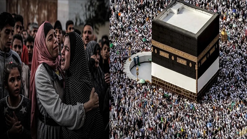 এবার হজে যেতে পারেনি গাজার কেউ